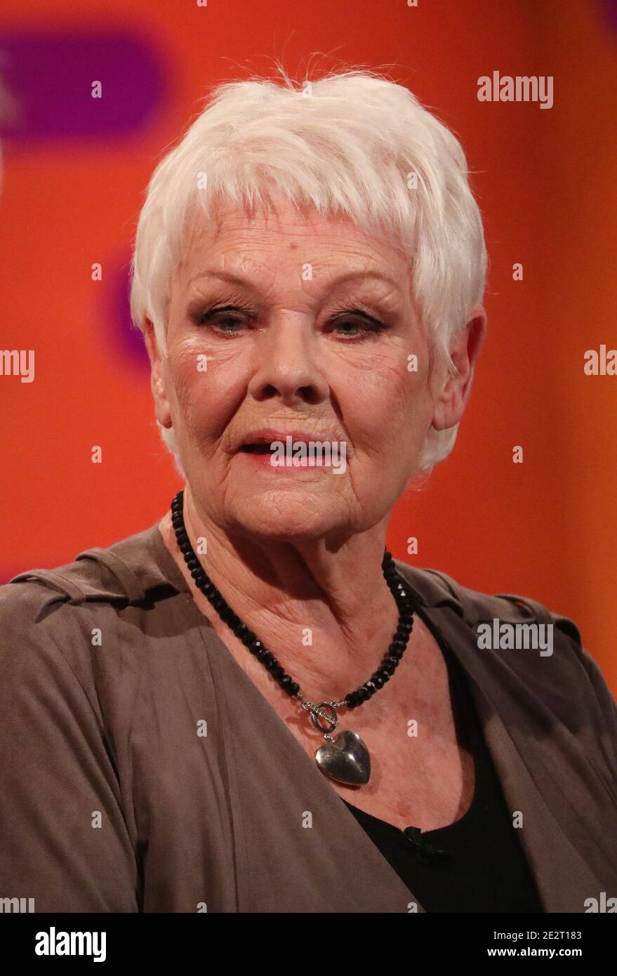 File photo dated 24/01/19 of Dame Judi Dench, who says acting on Zoom is 'unnerving'. Stock Photo