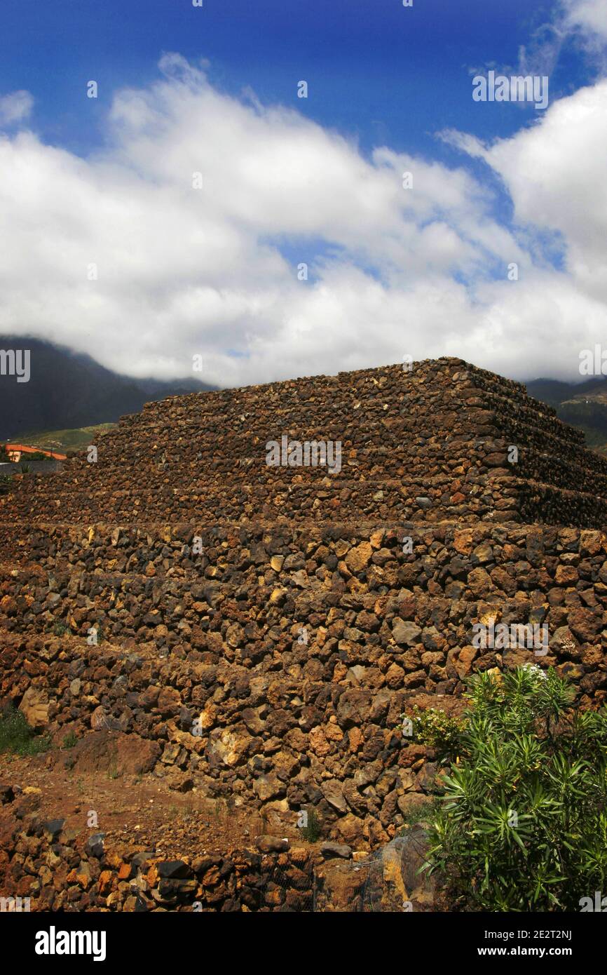 Spain Pyramids The Pyramids of Güímar, Tenerife, Canary Islands, Spain Stock Photo - Alamy