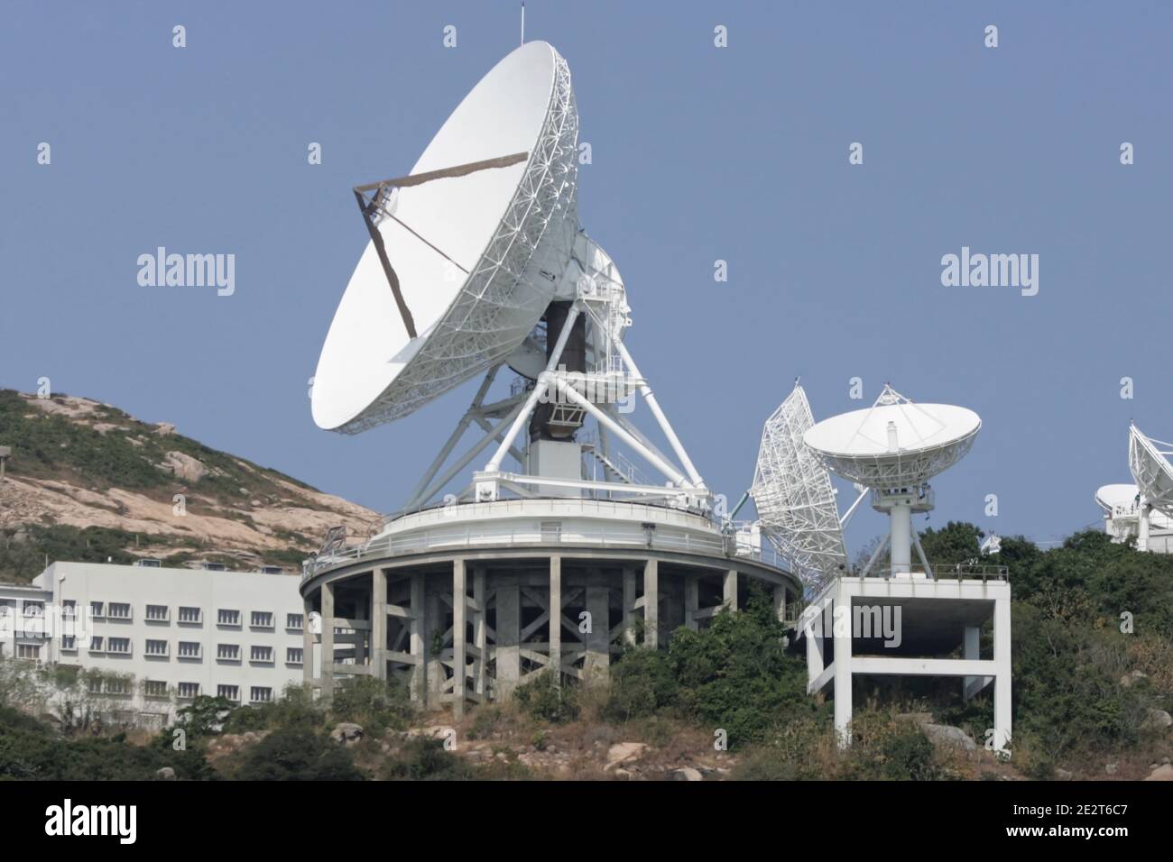 Hong Kong Radar station Stock Photo Alamy