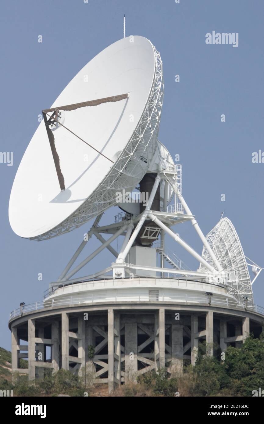 Hong Kong Radar station Stock Photo Alamy