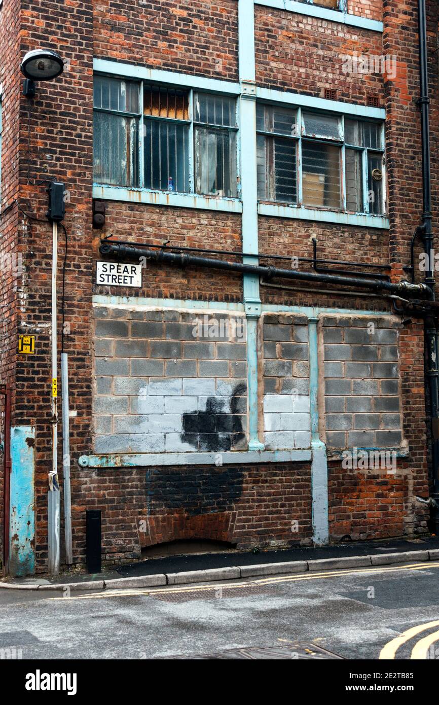 Spear Street, Ancoats, Manchester. Stock Photo