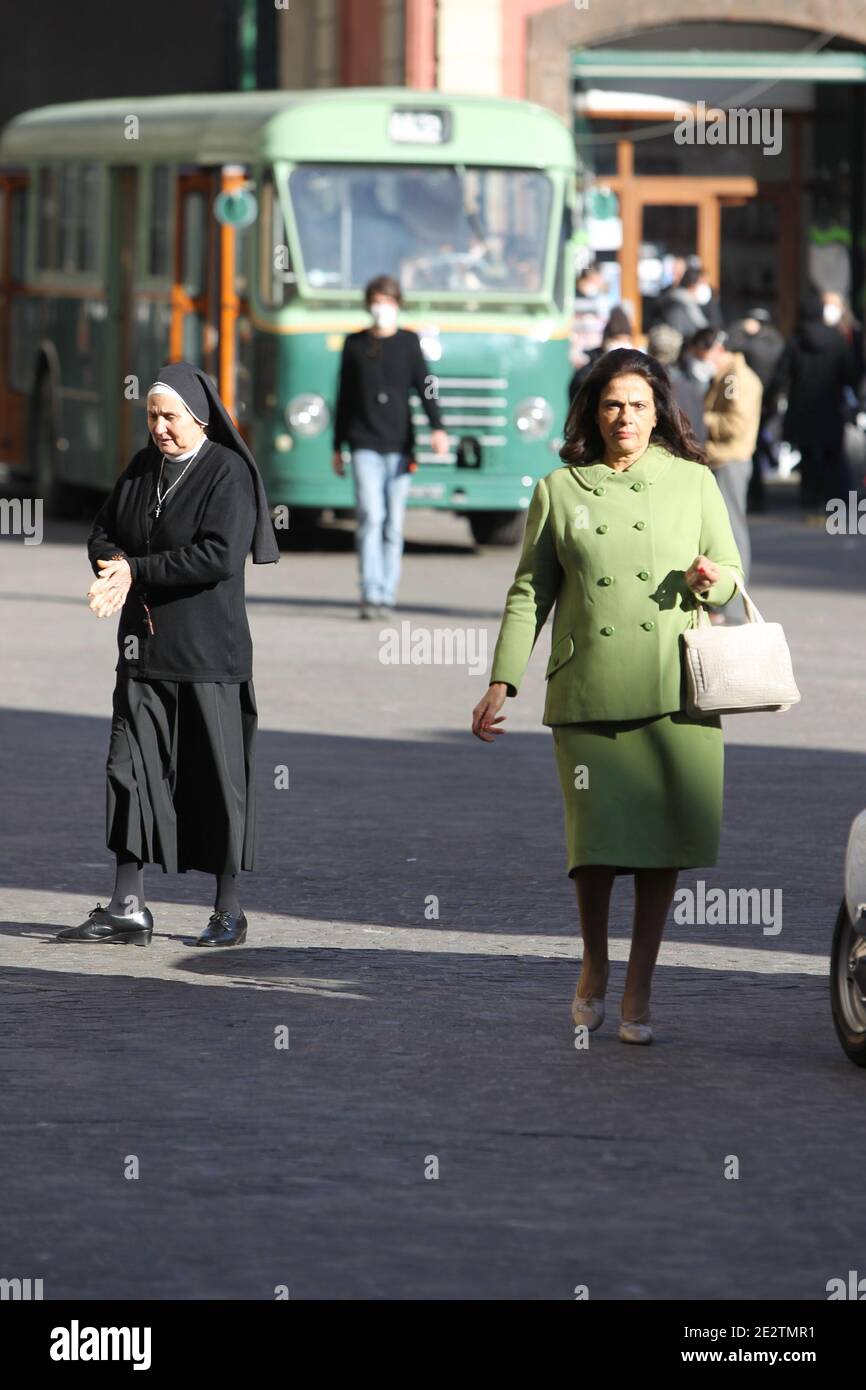 Naples, Italy. 13th Jan, 2021. External and general view in Naples the set  of the novel wrote by Elena Ferrante, titled My Brilliant Friend or L'Amica  Geniale in Italy. (Photo by Salvatore