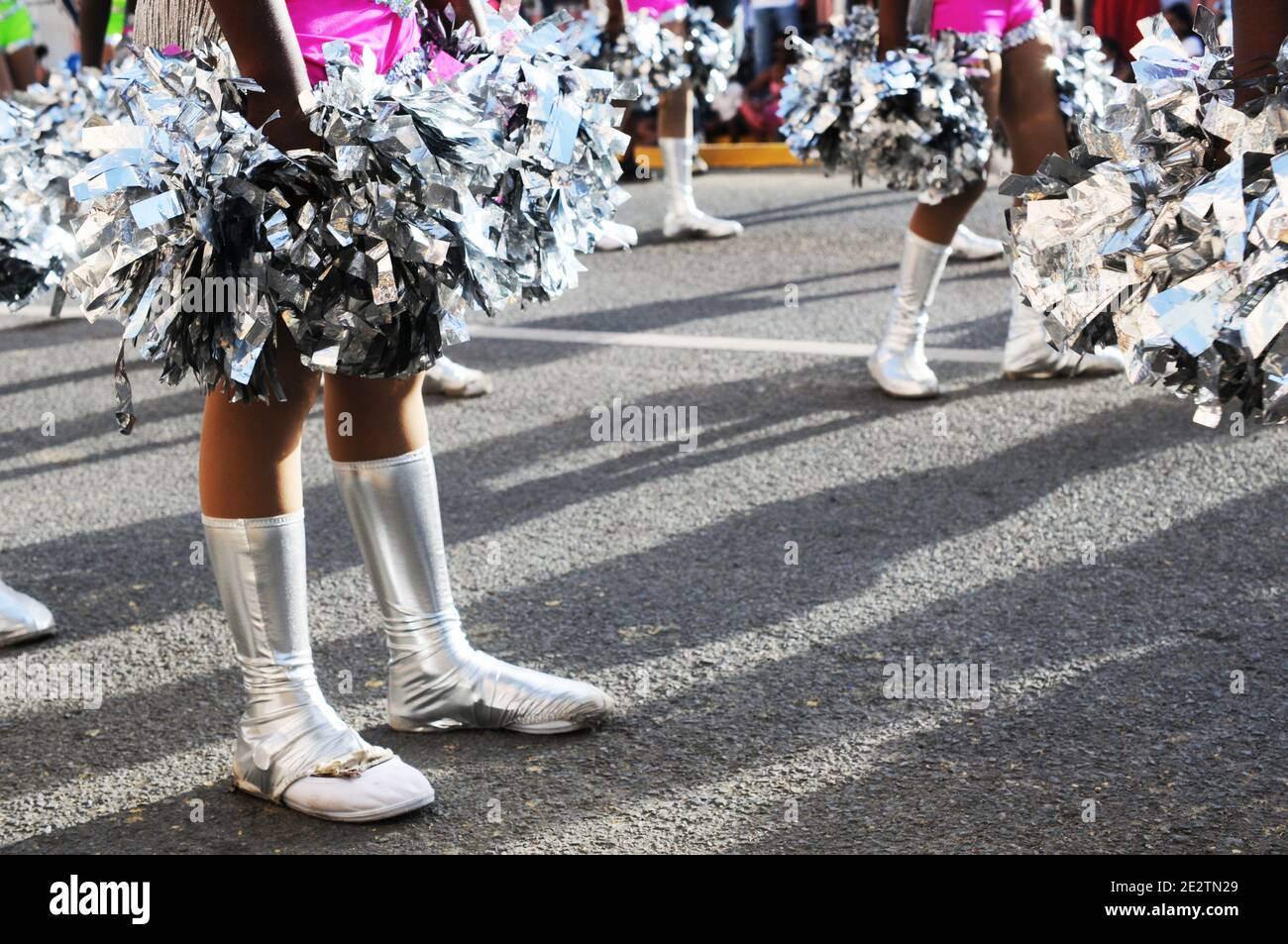Silver boots on parade day hi-res stock photography and images - Alamy