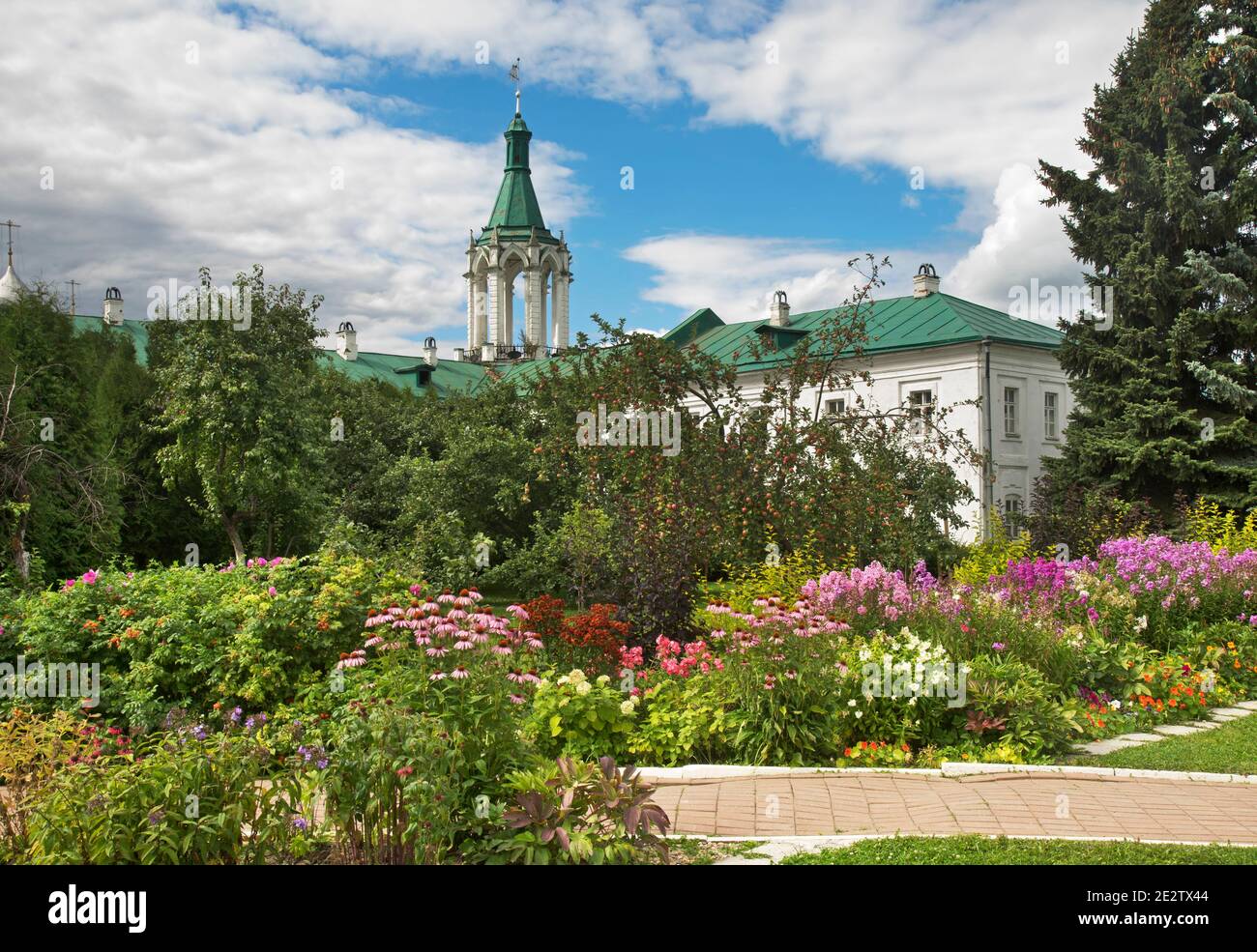 Monastery of St. Jacob Saviour (Spaso-Yakovlevsky monastery) in Rostov (Rostov Great). Yaroslavl oblast. Russia Stock Photo