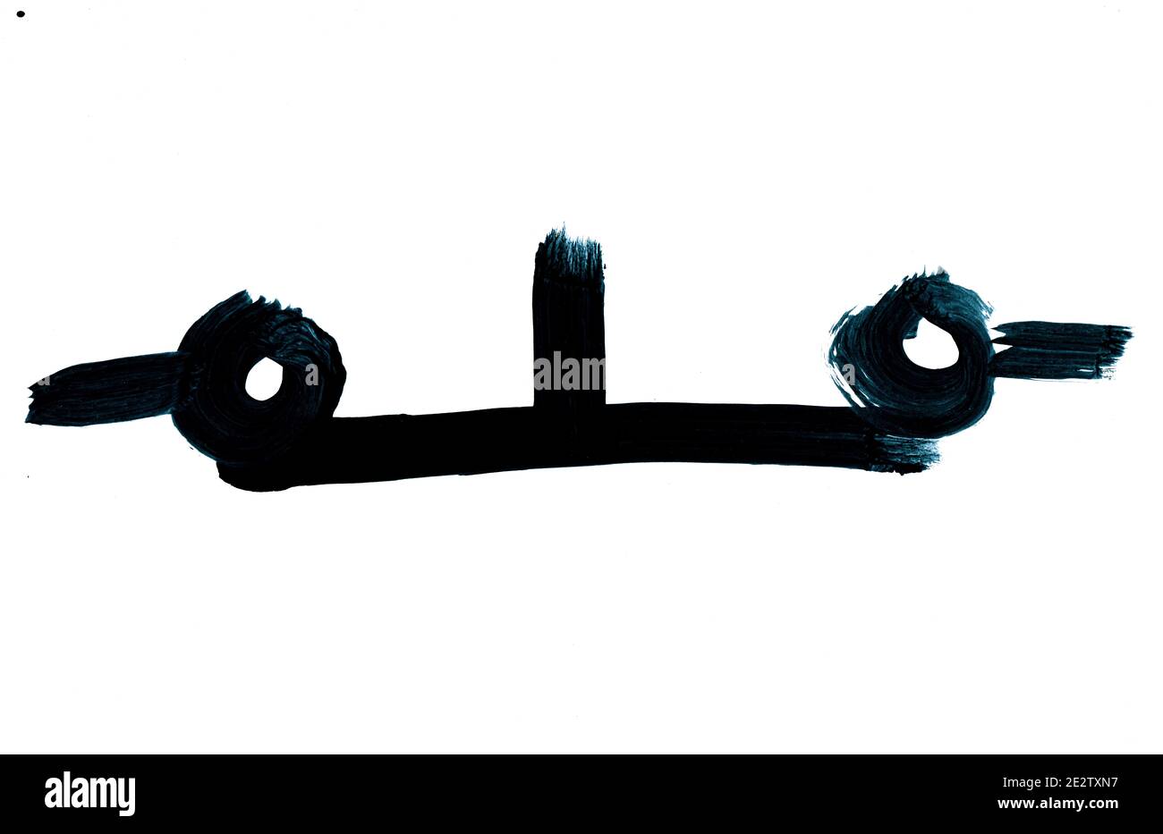 Electrcal Symbols Short Set 042 Push To Break Switch Stock Photo Alamy