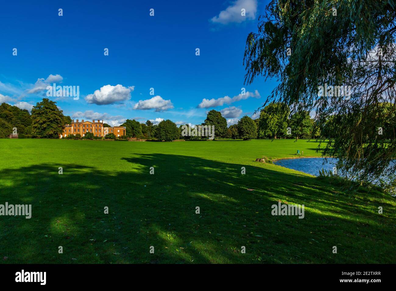 Views of Himley Hall in Dudley Stock Photo