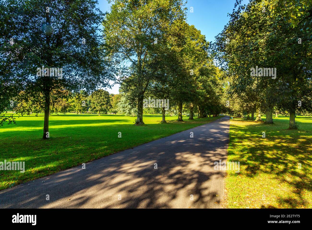 Views of Himley Hall in Dudley Stock Photo