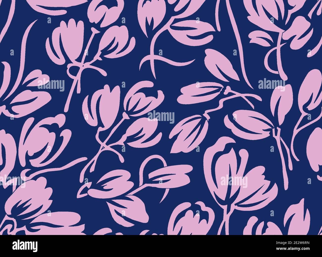 seamless illustration vector design flower, wallpaper Stock Photo Alamy