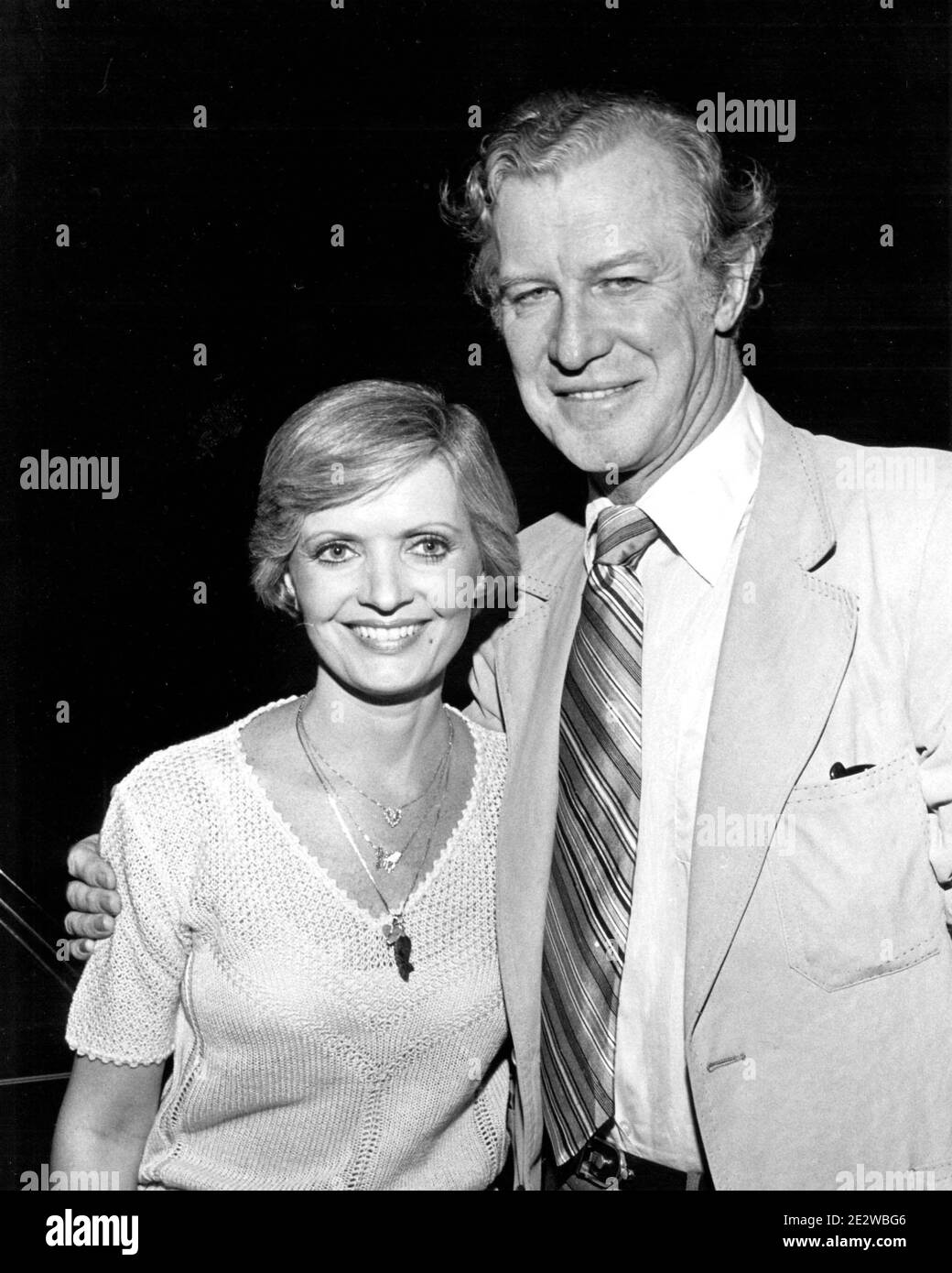 Florence Henderson And Edward Mulhare 1988 Credit Ralph Dominguez/MediaPunch Stock Photo Alamy