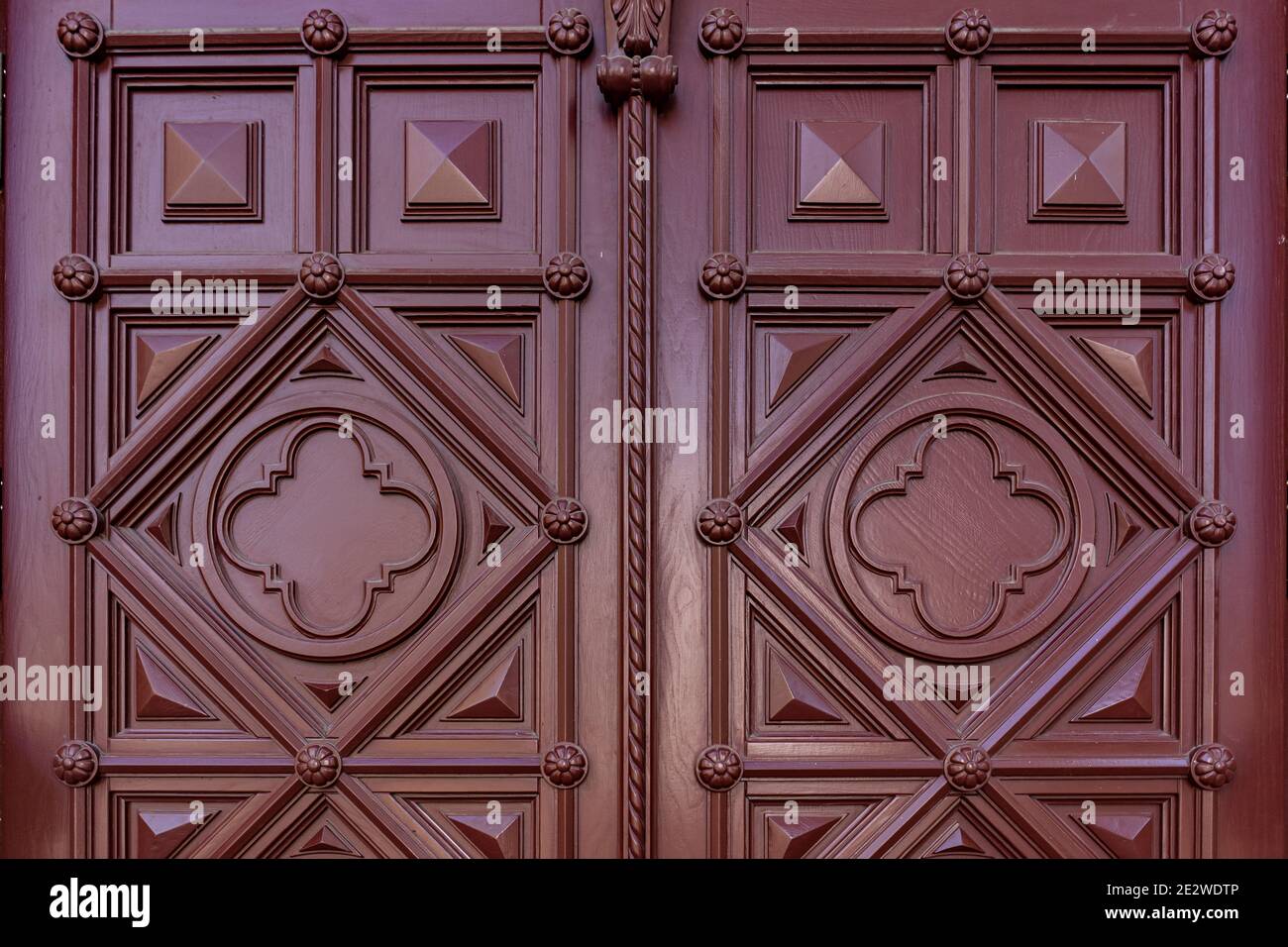 Texture of dark burgundy wood. Texture of old dried plywood. Mahogany  background for design Stock Photo - Alamy