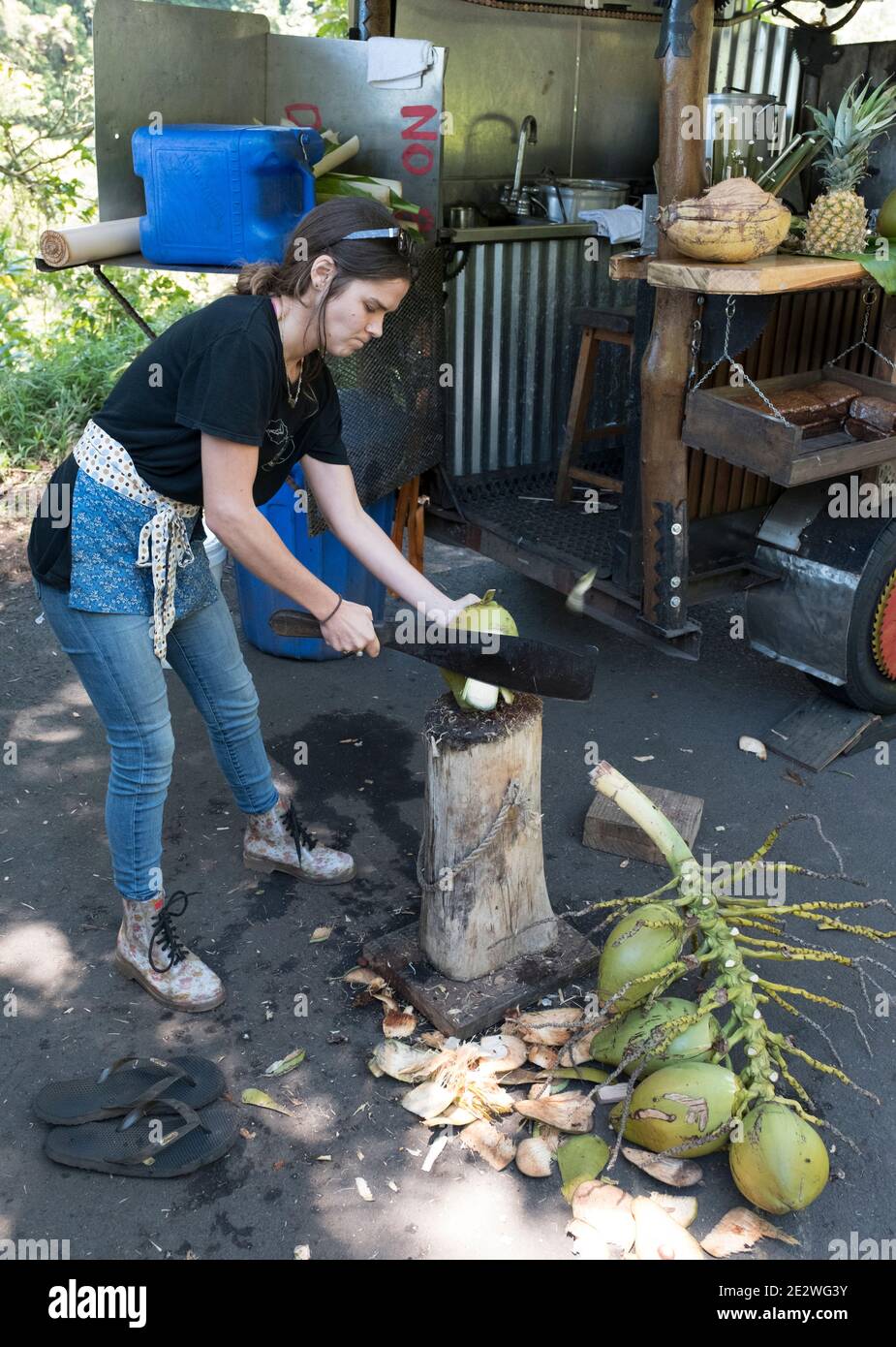 Maui service station hires stock photography and images Alamy