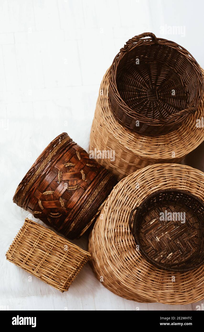 Cane baskets hires stock photography and images Alamy