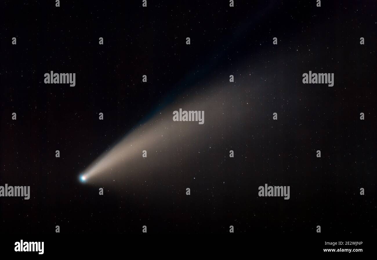 Comet/2020 F3 Neowise Stock Photo