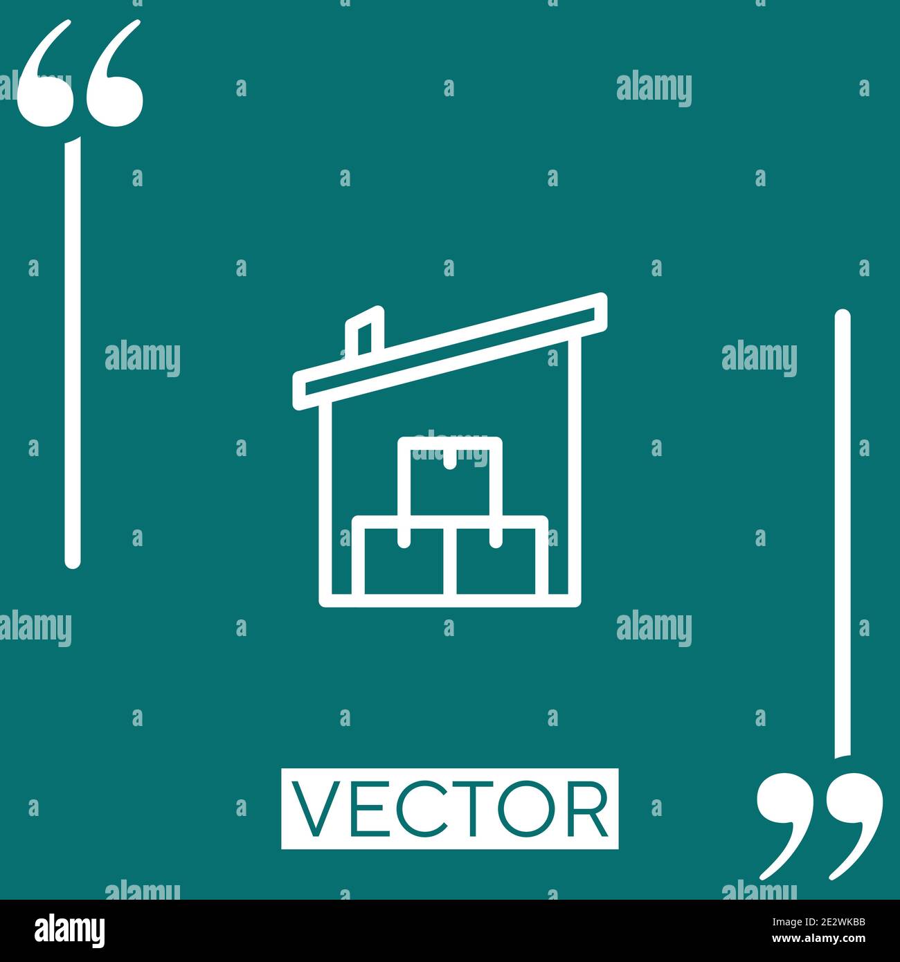 small vector icon Linear icon. Editable stroke line Stock Vector