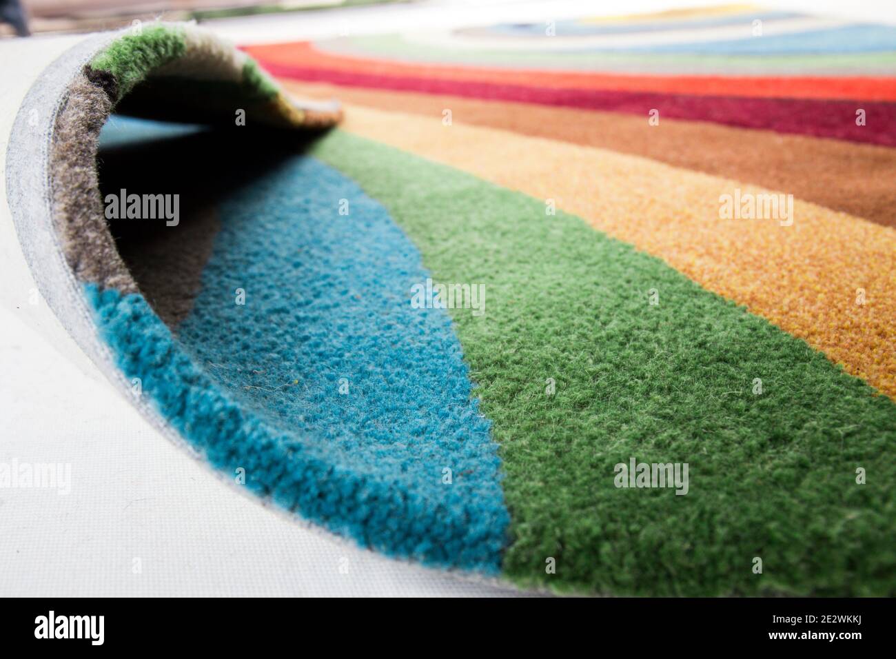 Carpet, modern design, comfortable and high quality, fits into the