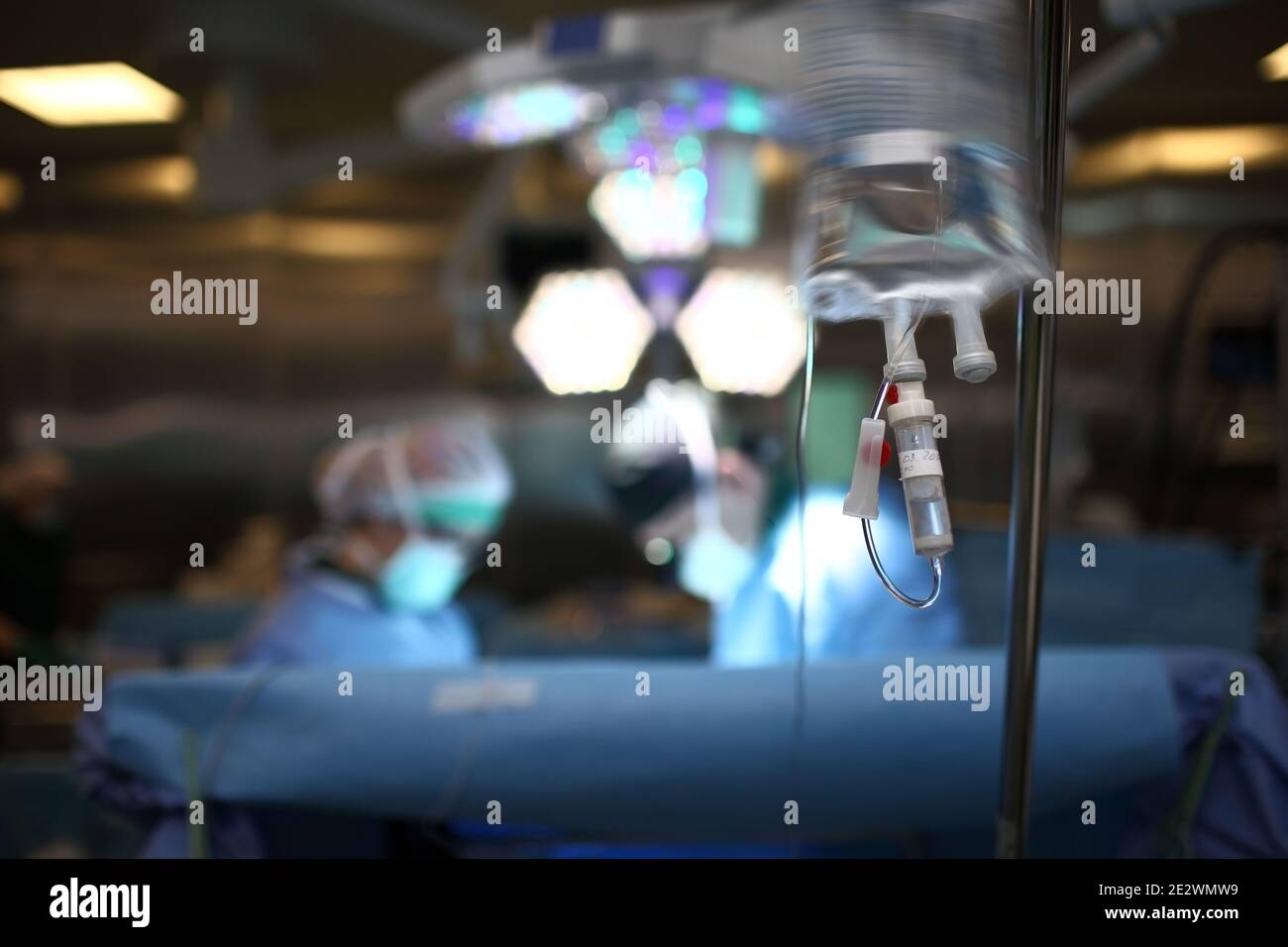 Daily routine in the surgical hospital. Stock Photo