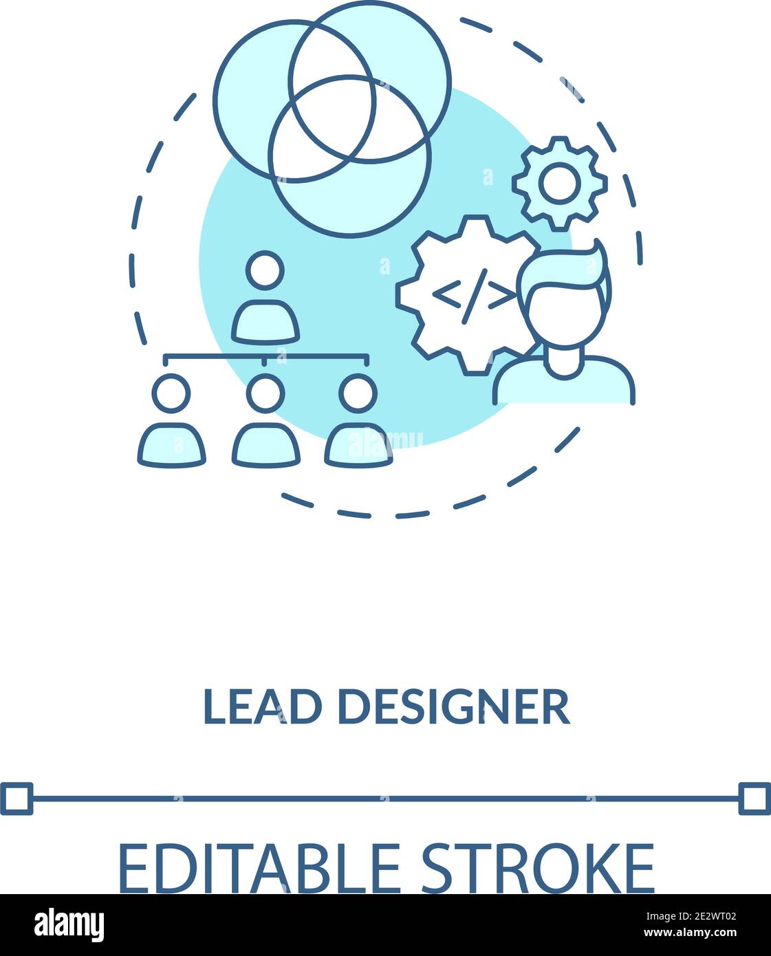 Lead designer concept icon Stock Vector Image & Art - Alamy