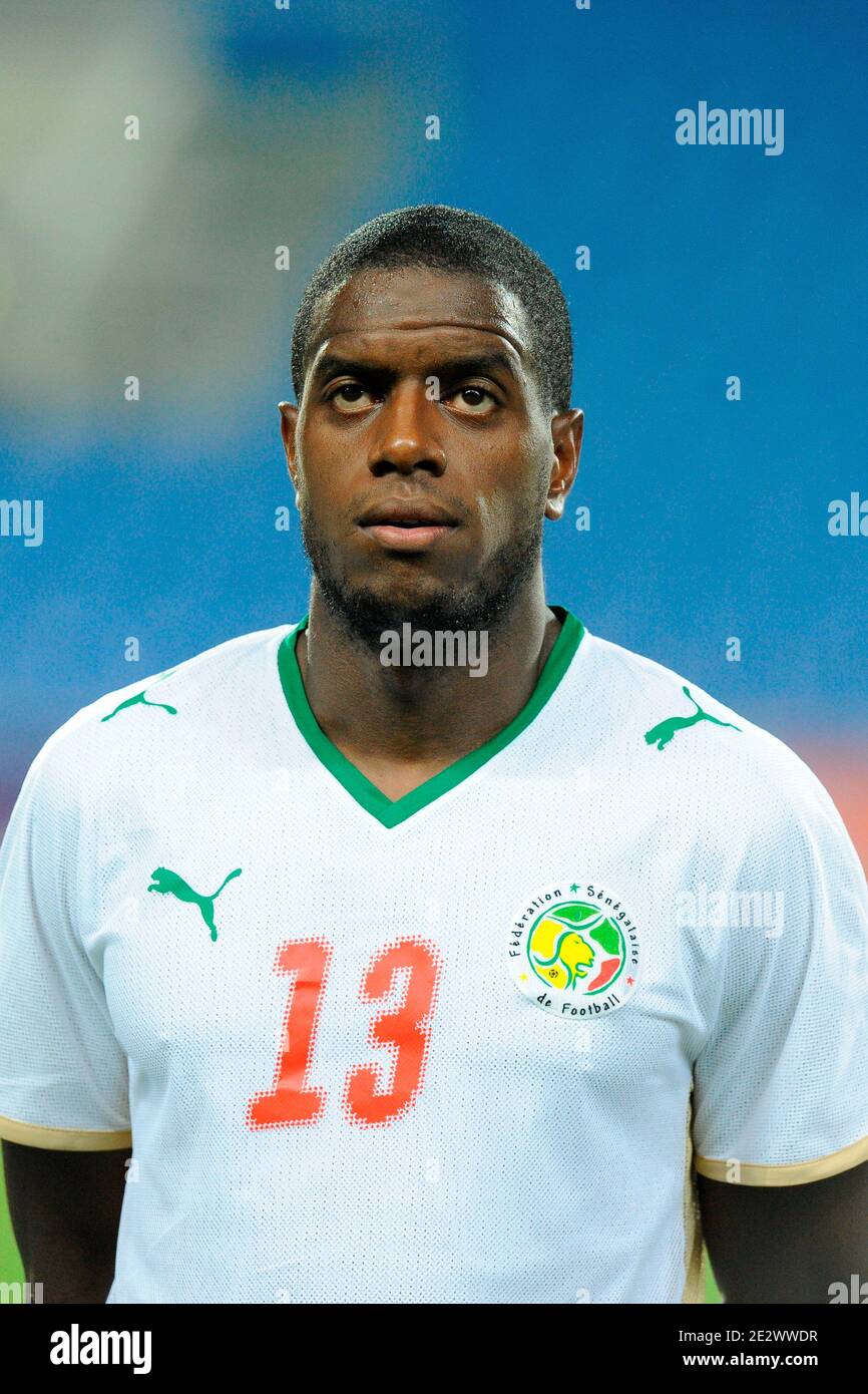 Senegal's new international player Jacques Faty during a Friendly