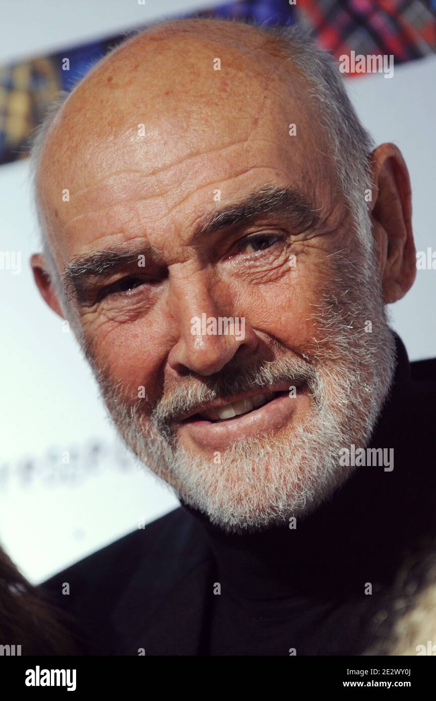 Sean Connery attends the 8th annual 'Dressed To Kilt' Charity Fashion Show presented by Glenfiddich at M2 Ultra Lounge in New York City, NY, USA on April 5, 2010. Photo by Mehdi Taamallah/ABACAPRESS.COM (Pictured: Sean Connery) Stock Photo