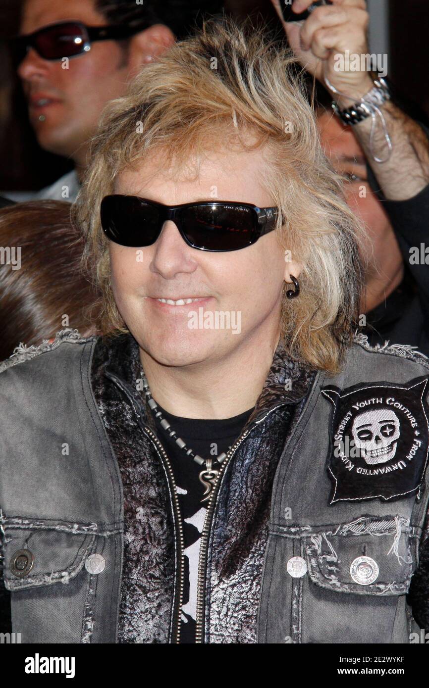 James Kottak attending Scorpions inducted into Hollywood's RockWalk held at Holllywood's RockWalk in Hollywood, California on April 06, 2010. Photo by Tony DiMaio/ABACAPRESS.COM Stock Photo