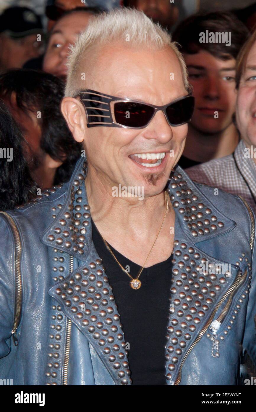 Rudolf Schenker attending Scorpions inducted into Hollywood’s RockWalk