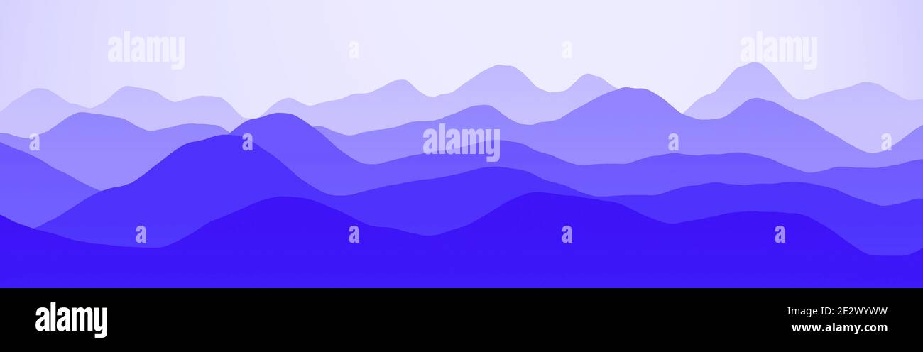 beautiful mountains peaks at the sun rising time cg backdrop ...
