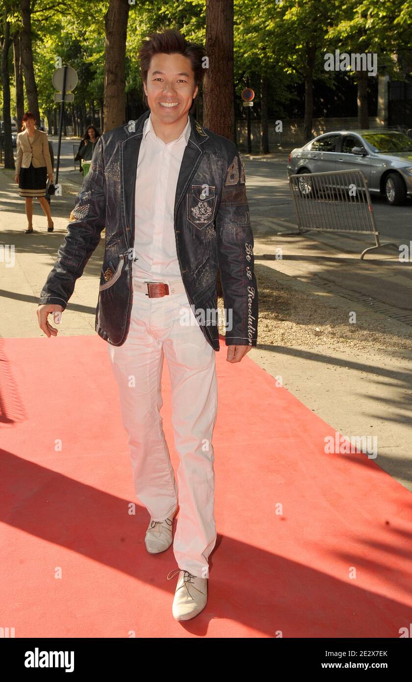 Theo Phan attending the opening of the 'Entente Subtile' painting exhibition by Pal Sarkozy and Werner Hornung at the Espace Pierre Cardin in Paris, France, on April 24, 2010. Photo by Giancarlo Gorassini/ABACAPRESS.COM Stock Photo
