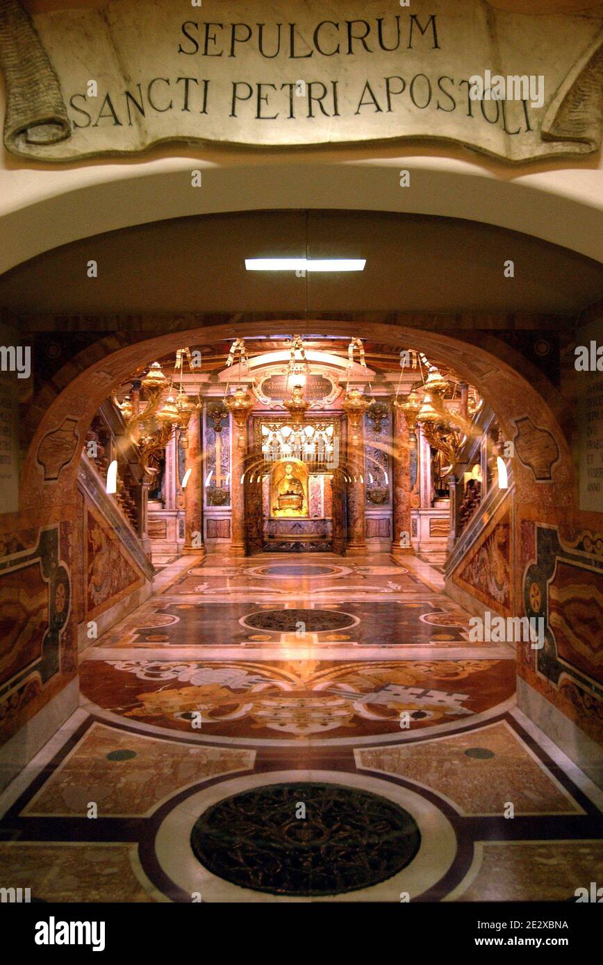 Tombs in the Peter and Paul Fortress in St. Petersburg