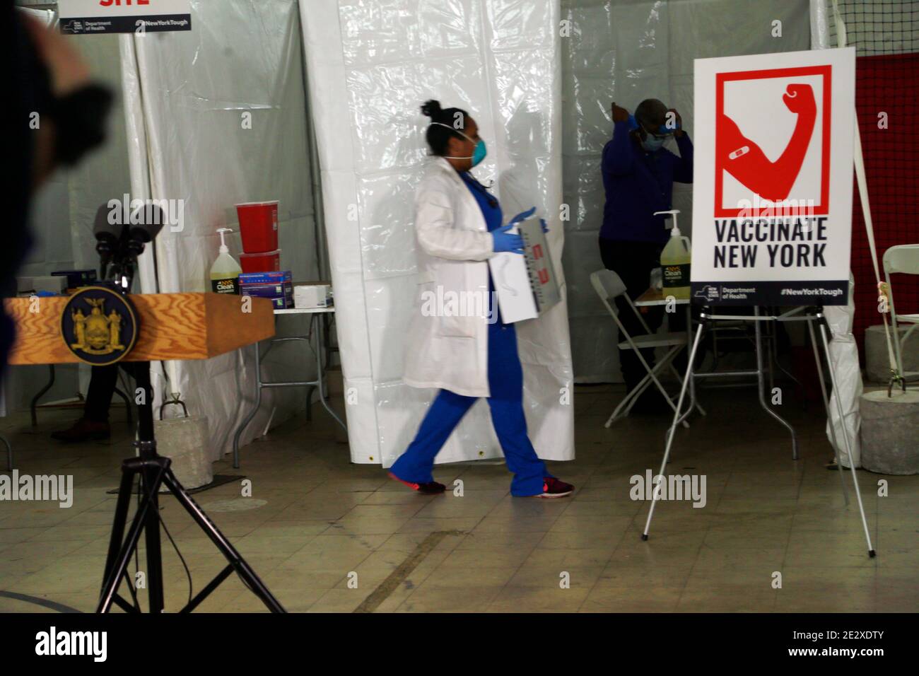 New York, NY, USA. 15th Jan, 2021. Visuals as New York Secretary of