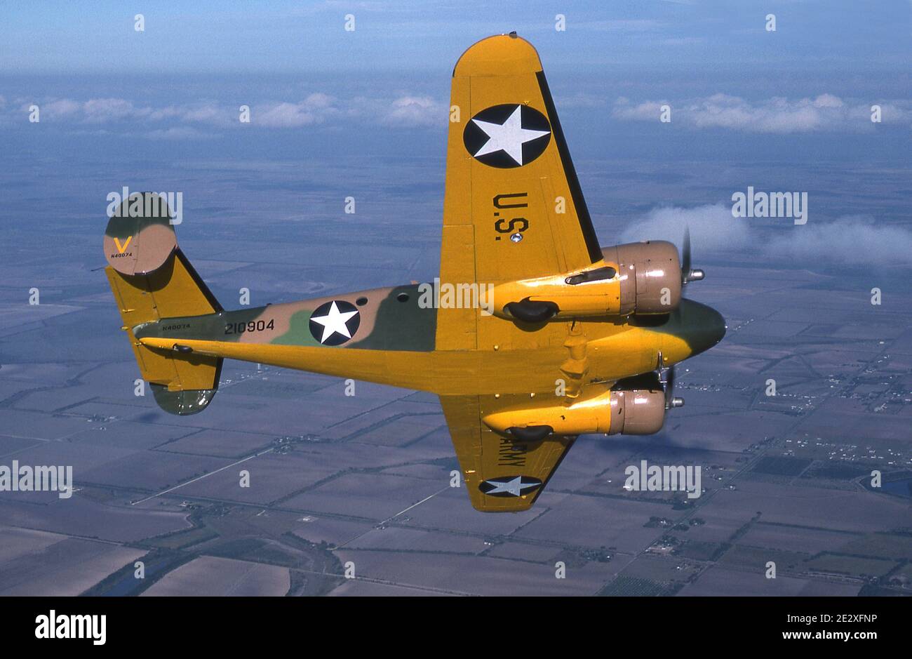Beechcraft twin beech 18 hi-res stock photography and images
