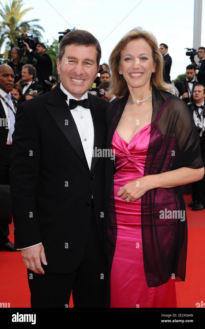 Charles H. Rivkin arriving at the premiere of On Tour (Tournee ...