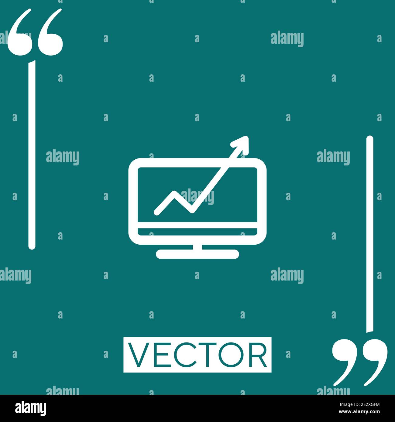 monitor vector icon Stock Vector Image & Art - Alamy