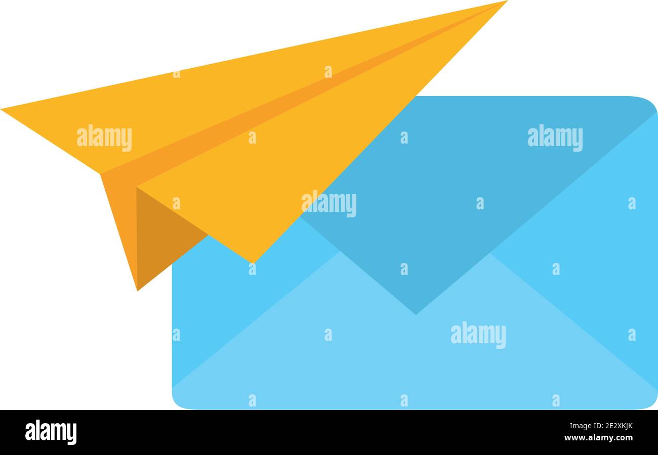 postal service, air mail courier delivery related vector illustration