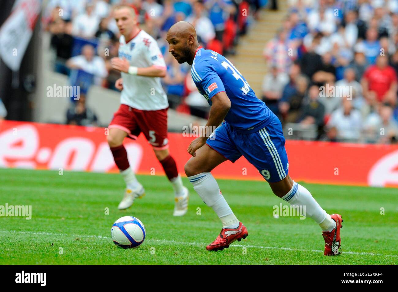 Chelsea's Nicolas Anelka during English Cup Final soccer match, Chelsea