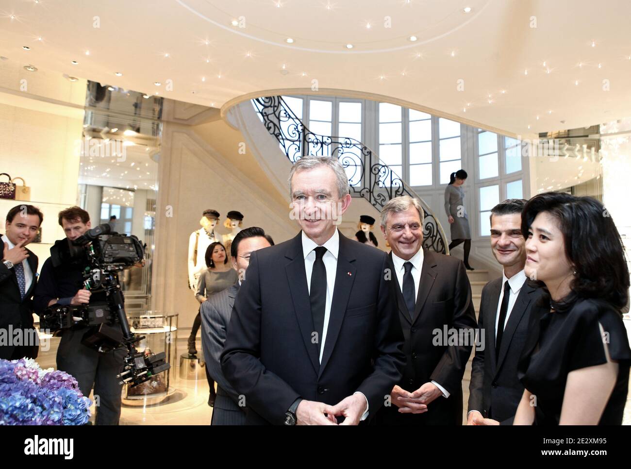 LVMH billionaire CEO Bernard Arnault arrives in China