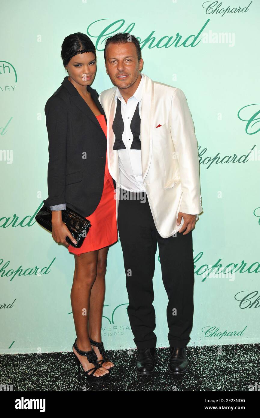Jenesh Roch Jean Roch attending the Chopard 150th Anniversary Party at Palm Beach ...