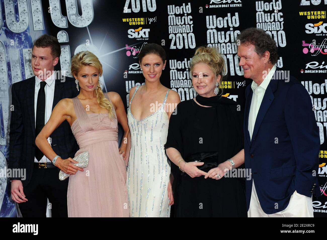 Baron Hilton, Paris Hilton, Nicky Hilton, Kathy Hilton and Ricky Hilton