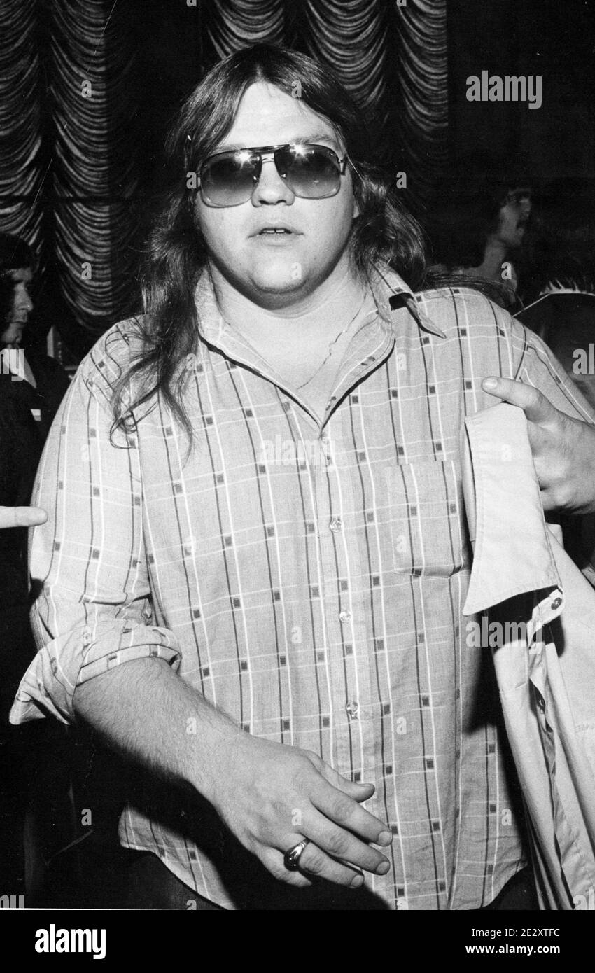 MEAT LOAF Credit Ralph Dominguez/MediaPunch Stock Photo Alamy