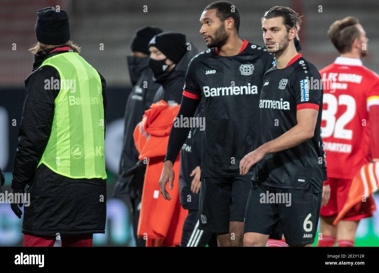 Berlin Germany 15th Jan 2021 Football Bundesliga 1 Fc Union Berlin Bayer Leverkusen Matchday 16 Stadion