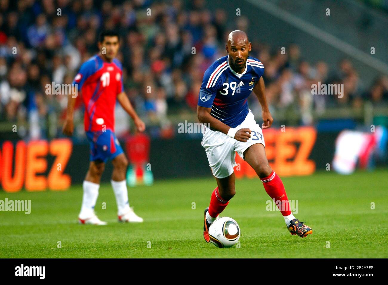 France s Nicolas Anelka During The International Friendly Soccer Match 