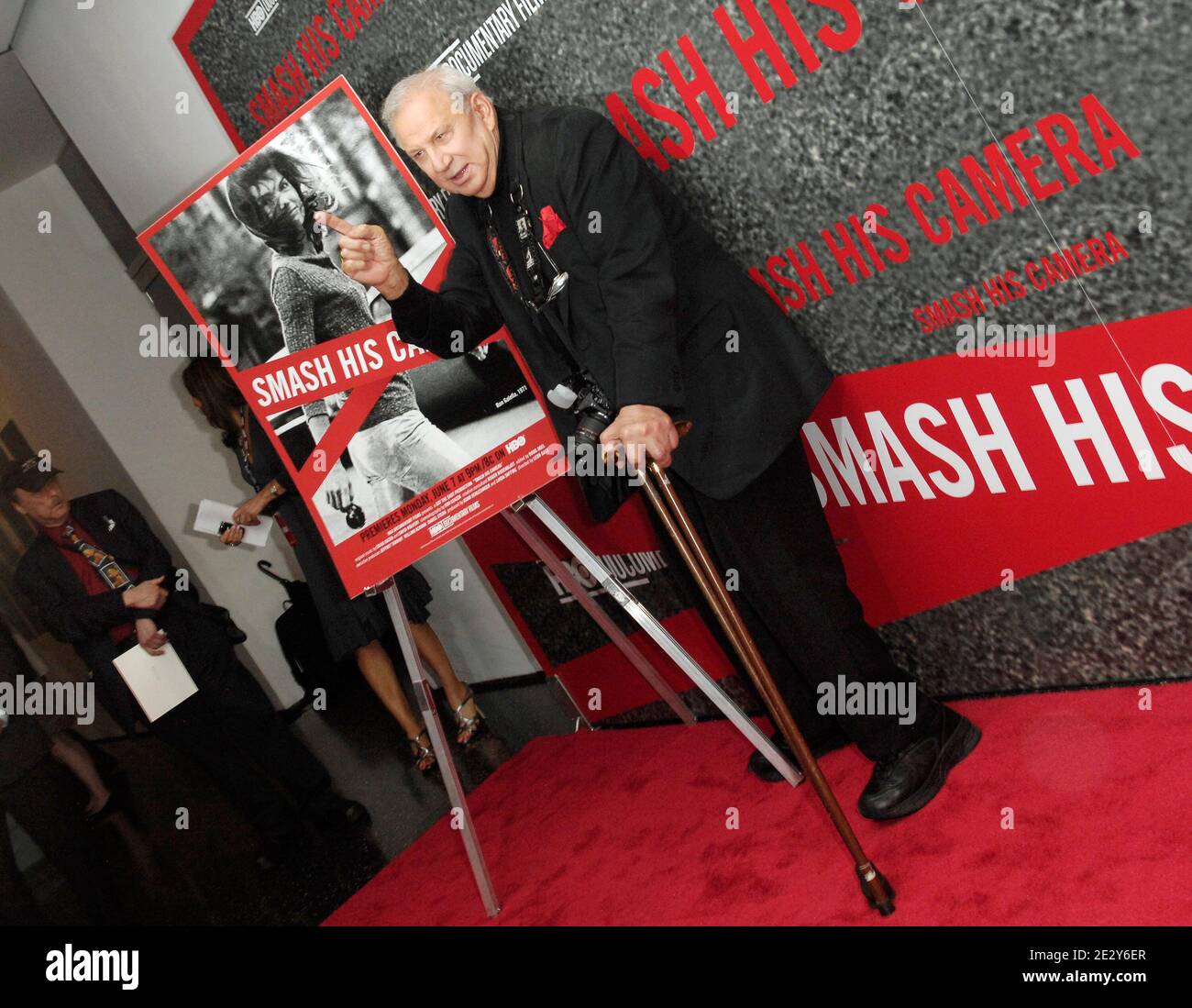 Photographer Ron Galella attends the HBO Documentary premiere of 'Smash