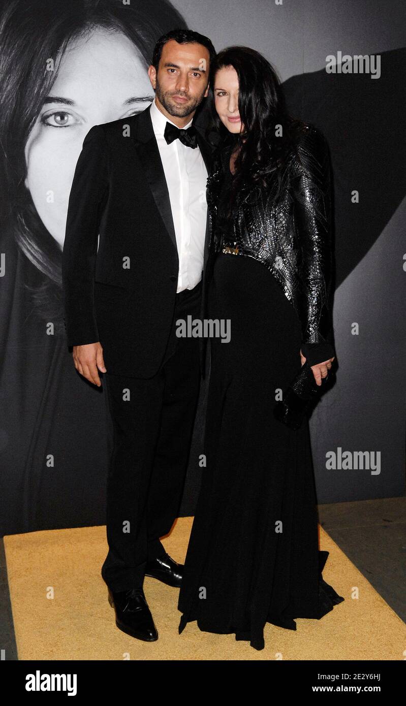 Riccardo Tisci and Marina Abramovic attend the closing of Marina Abramovic s The Artist is Present hosted by Givenchy at the Museum of Modern Art in New York City on June 01 2010