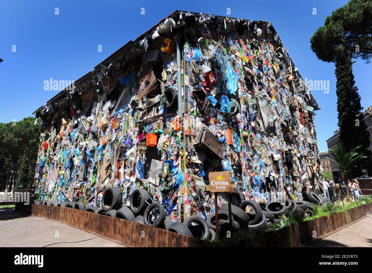 Supermodel Helena Christensen is first guest of the first hotel made of