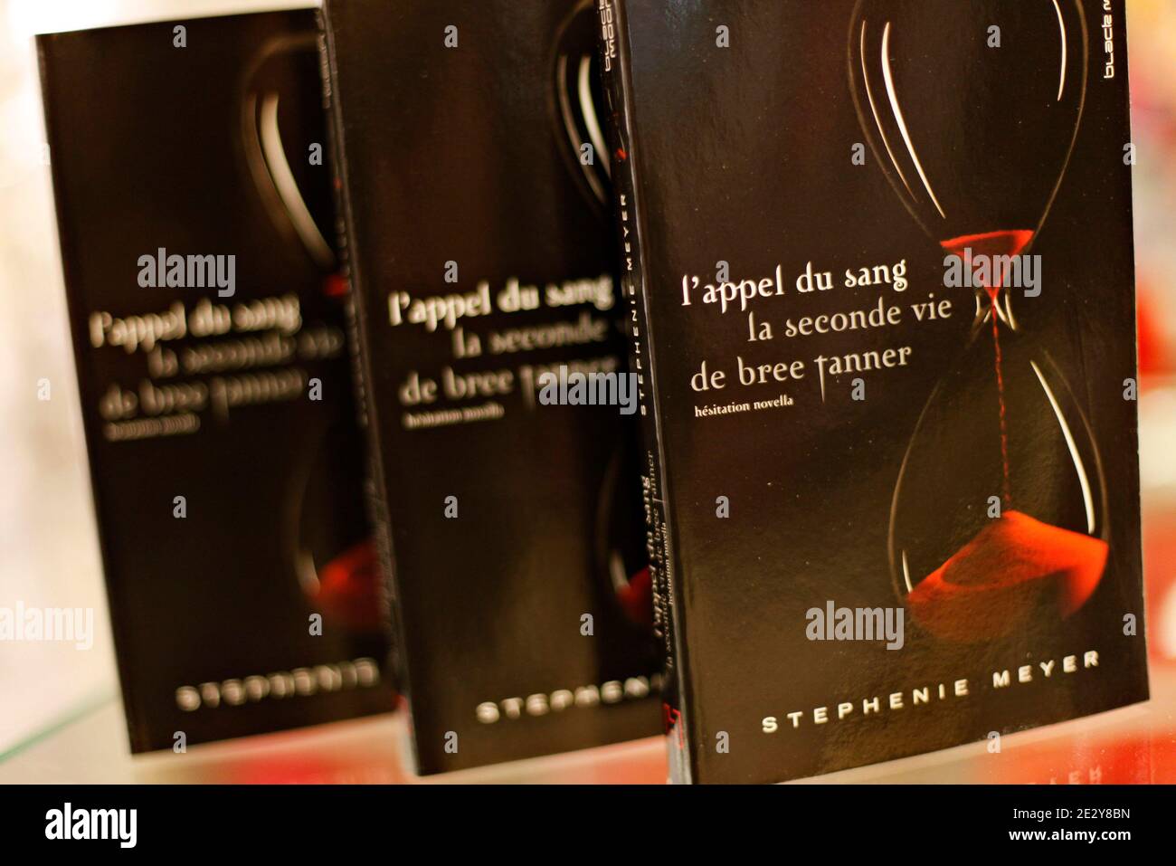 La série de livres Twilight par Stephenie Meyer Photo Stock - Alamy