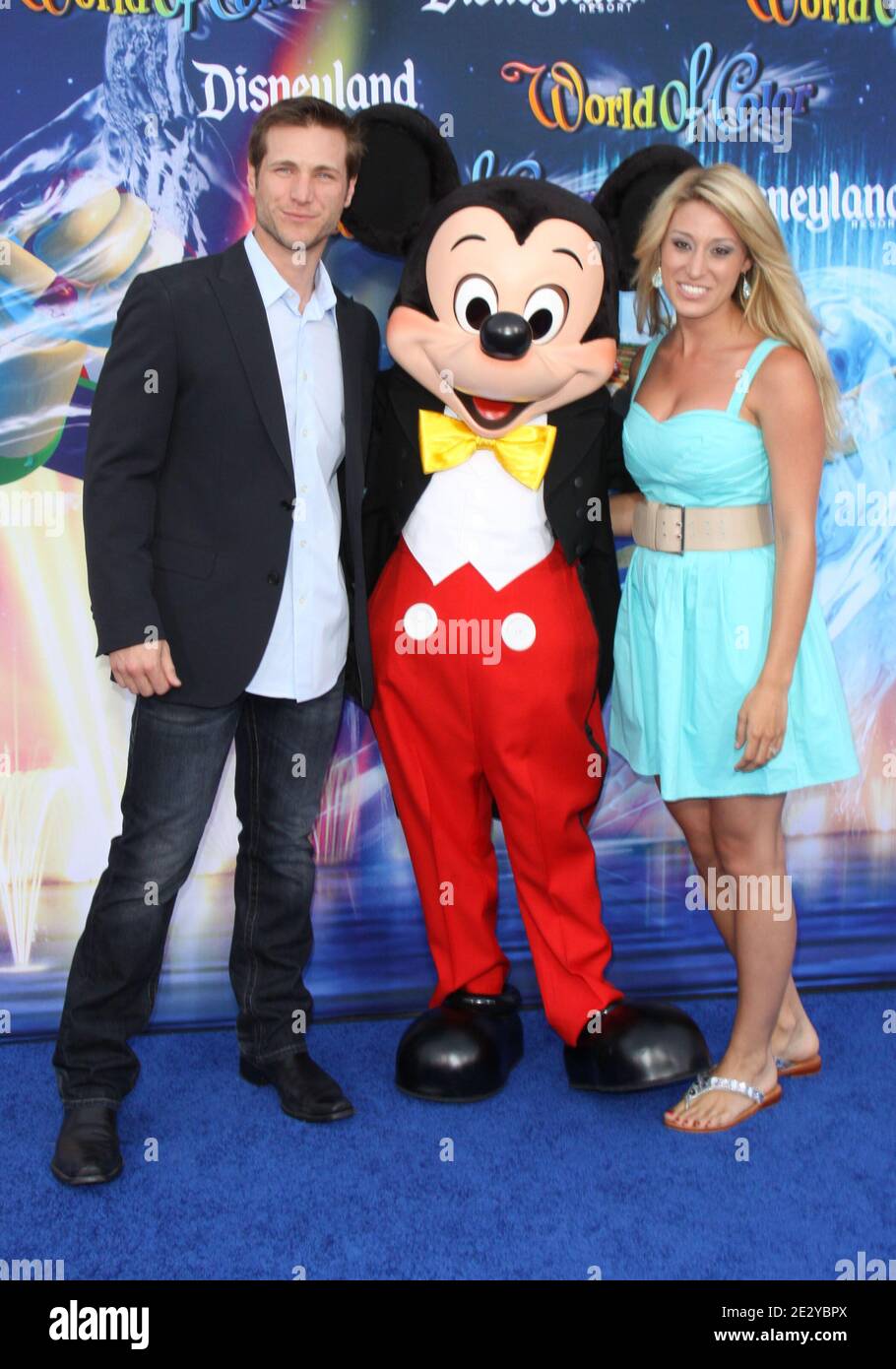 Jake Pavelka and Vienna Girardi arriving for the World Premiere of Disney's 'World of Color' held at Disney CA, USA Adventure in Anaheim, CA, USA on June 10, 2010. Photo by Wade Blaine/ABACAPRESS.COM Stock Photo