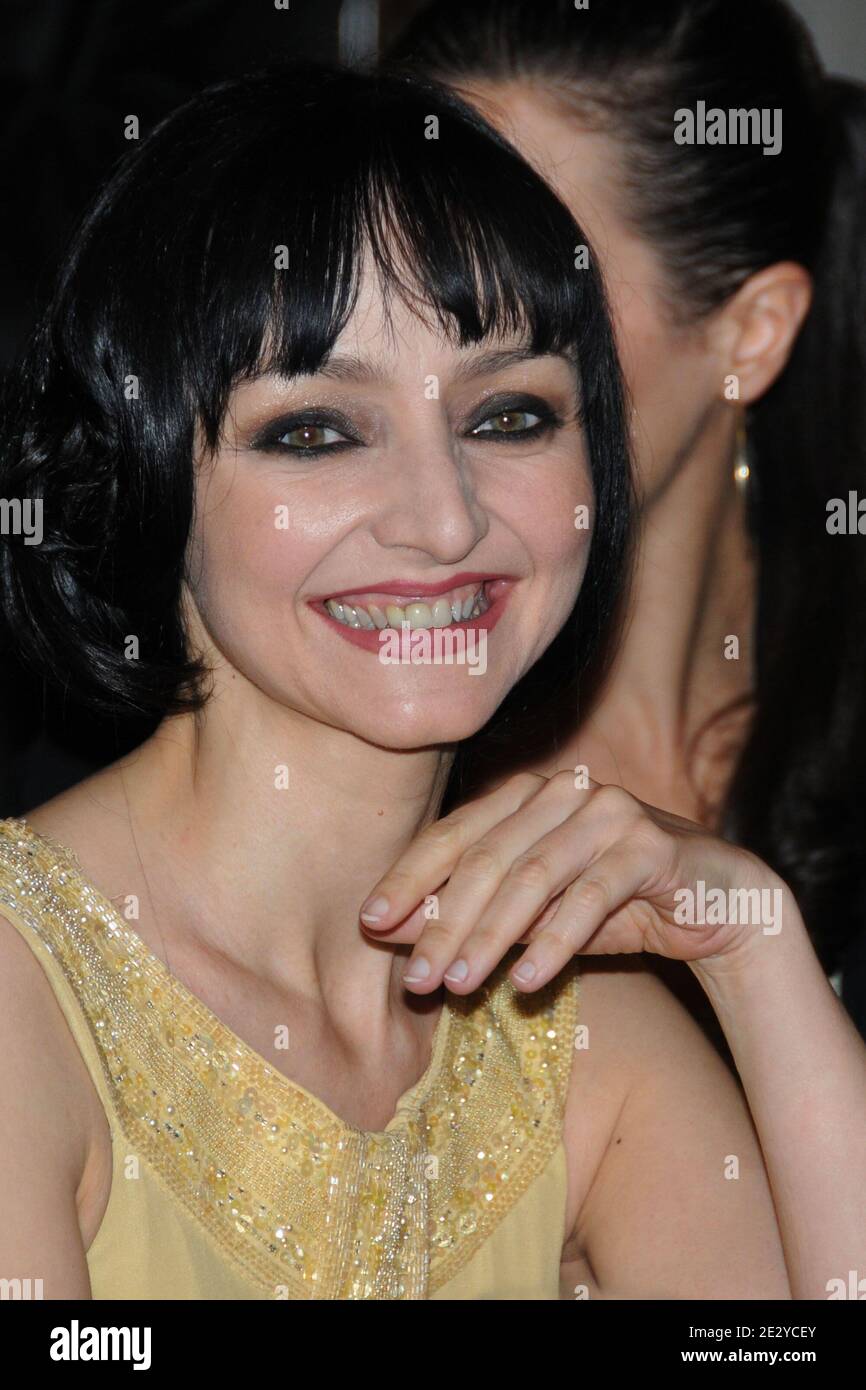 Actress Maria De Medeiros at the opening diner of the 24th Romantic