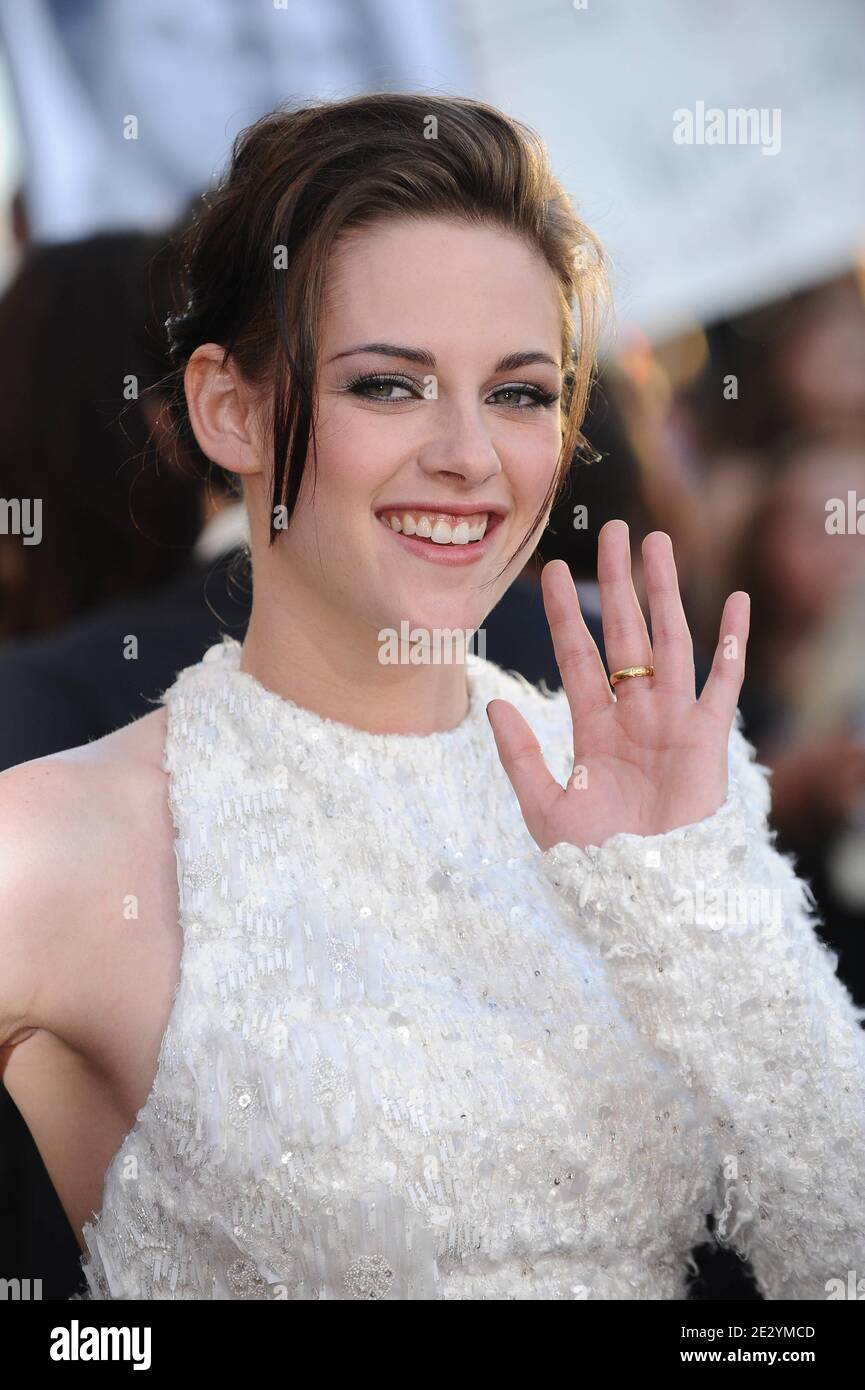'Kristen Stewart attends the premiere of ''The Twilight Saga: Eclipse'' part of the 2010 Los Angeles Film Festival. Los Angeles, June 24, 2010. (Pictured : Kristen Stewart). Photo by Lionel Hahn/ABACAPRESS.COM' Stock Photo
