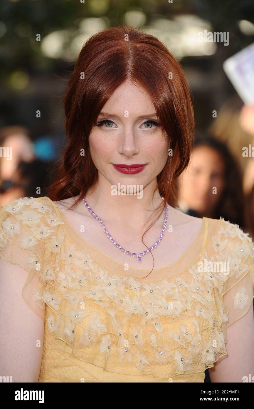 'Bryce Dallas Howard attends the premiere of ''The Twilight Saga: Eclipse'' part of the 2010 Los Angeles Film Festival. Los Angeles, June 24, 2010. (Pictured : Bryce Dallas Howard). Photo by Lionel Hahn/ABACAPRESS.COM' Stock Photo