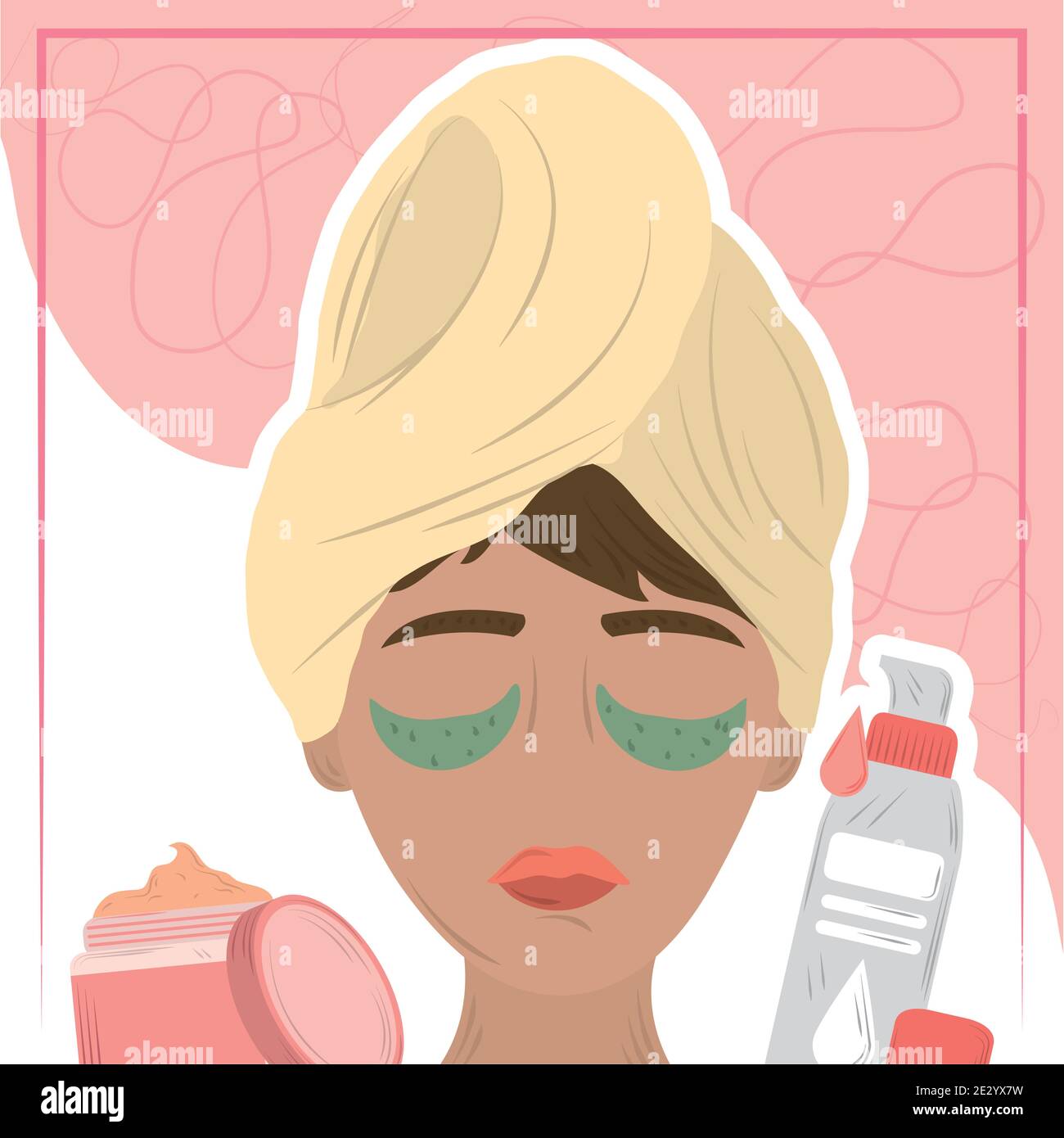 Patches treatment Stock Vector Images Alamy