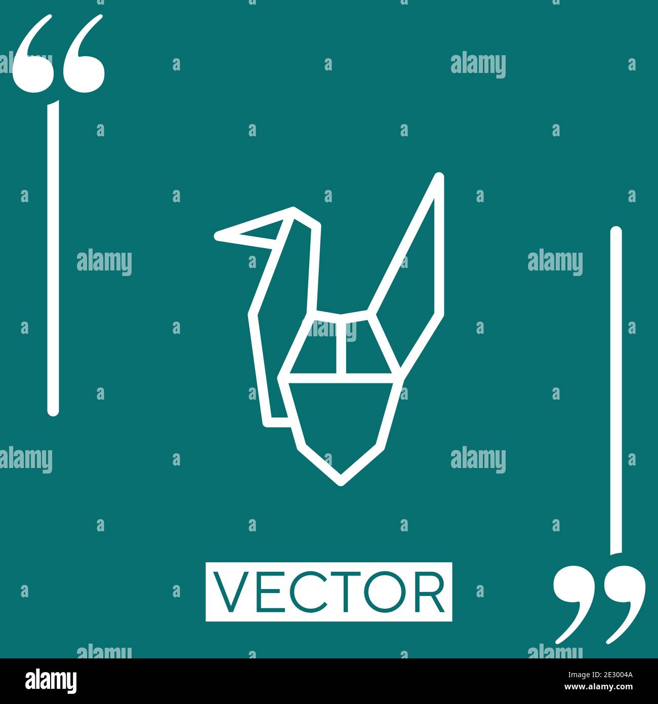 origami vector icon Stock Vector Image & Art - Alamy
